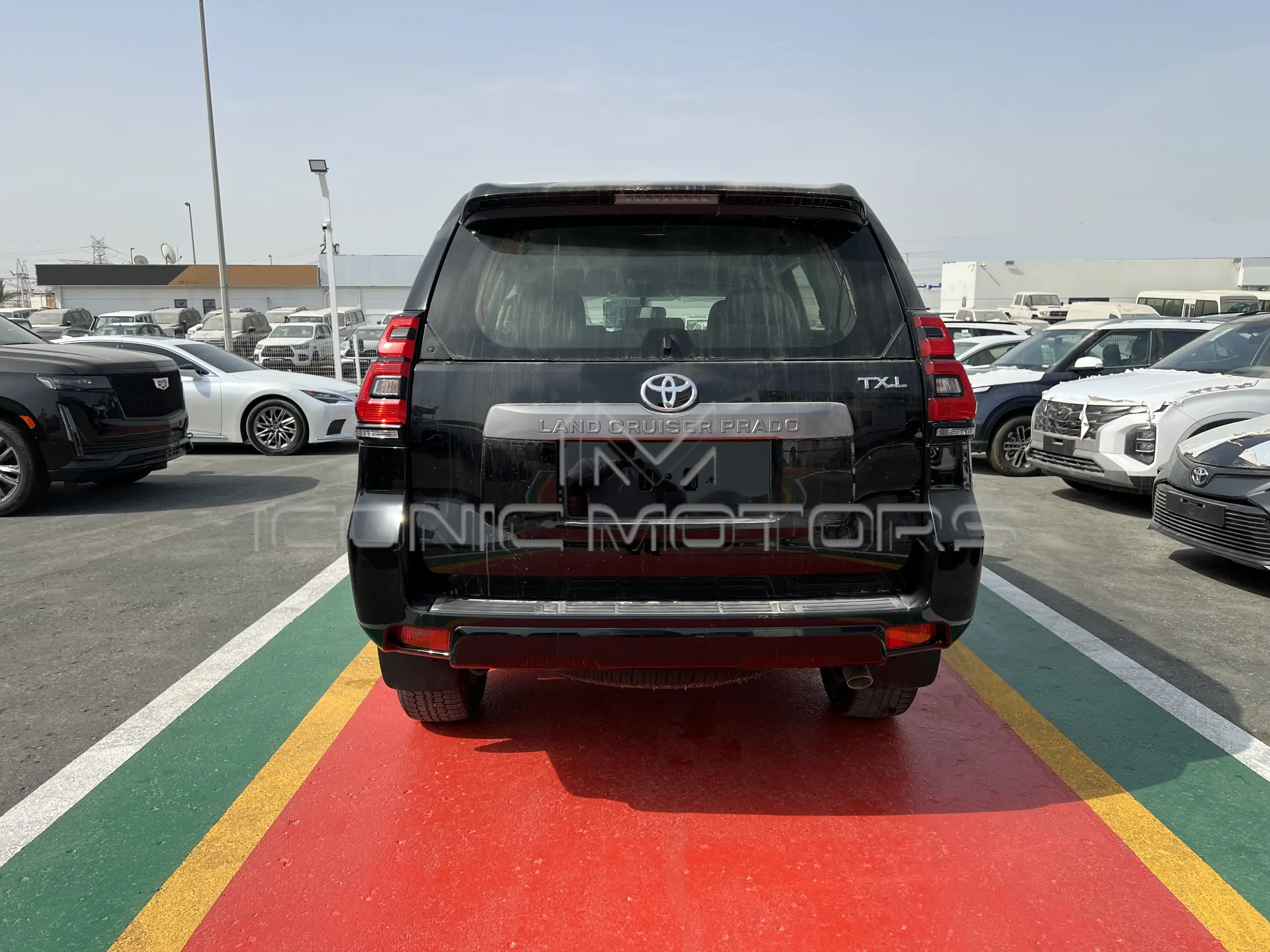 2023 Toyota Prado 4.0L TXL Spare Down