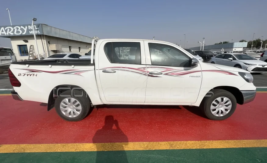2022 Toyota Hilux 2.7L 4X2 Double Cabin Petrol M/T