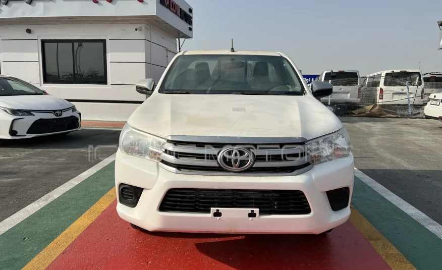 2021 Toyota Hilux 2.7L 4X2 Single Cabin M/T