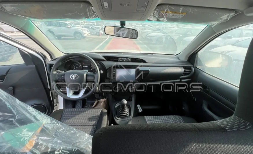 2021 Toyota Hilux 2.7L 4X2 Single Cabin M/T