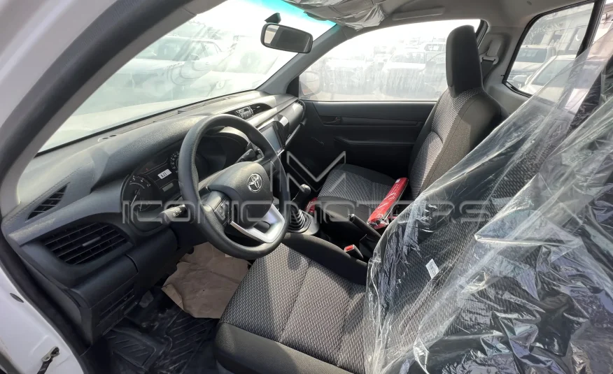 2021 Toyota Hilux 2.7L 4X2 Single Cabin M/T