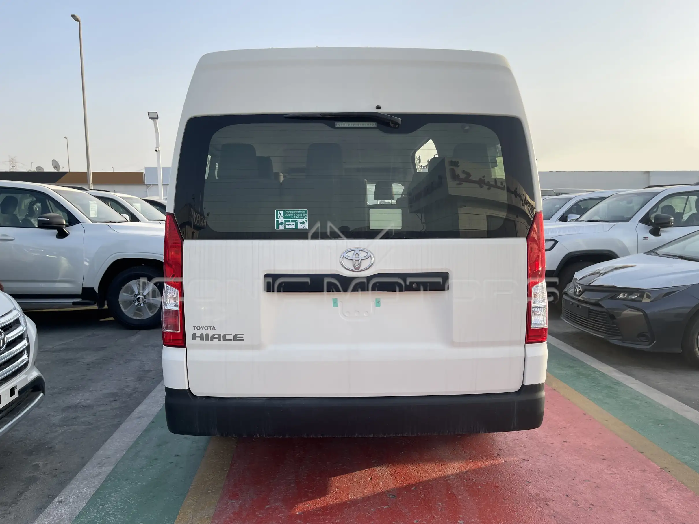 2023 Toyota Hiace 3.5L M/T Petrol High Roof 13-Seater