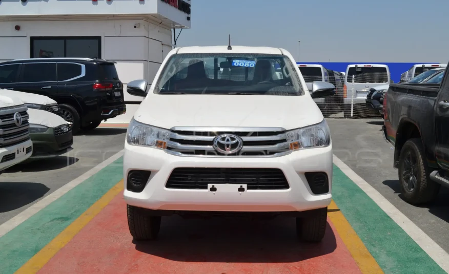2024 TOYOTA HILUX GLX SINGLE CABIN 2.7L 4X4 M/T