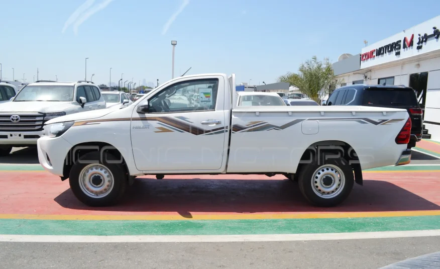 2024 TOYOTA HILUX GLX SINGLE CABIN 2.7L 4X4 M/T