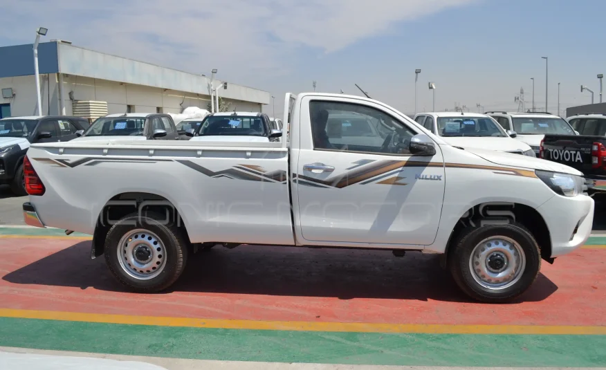 2024 TOYOTA HILUX GLX SINGLE CABIN 2.7L 4X4 M/T