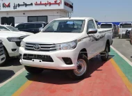 2024 TOYOTA HILUX GLX SINGLE CABIN 2.7L 4X4 M/T