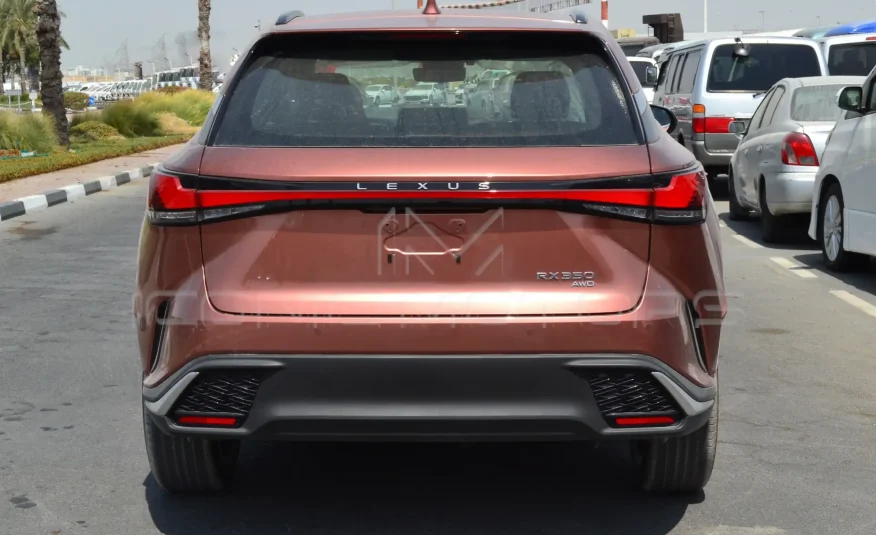 2023 LEXUS RX350 F SPORT 2.4L TURBO PETROL A/T