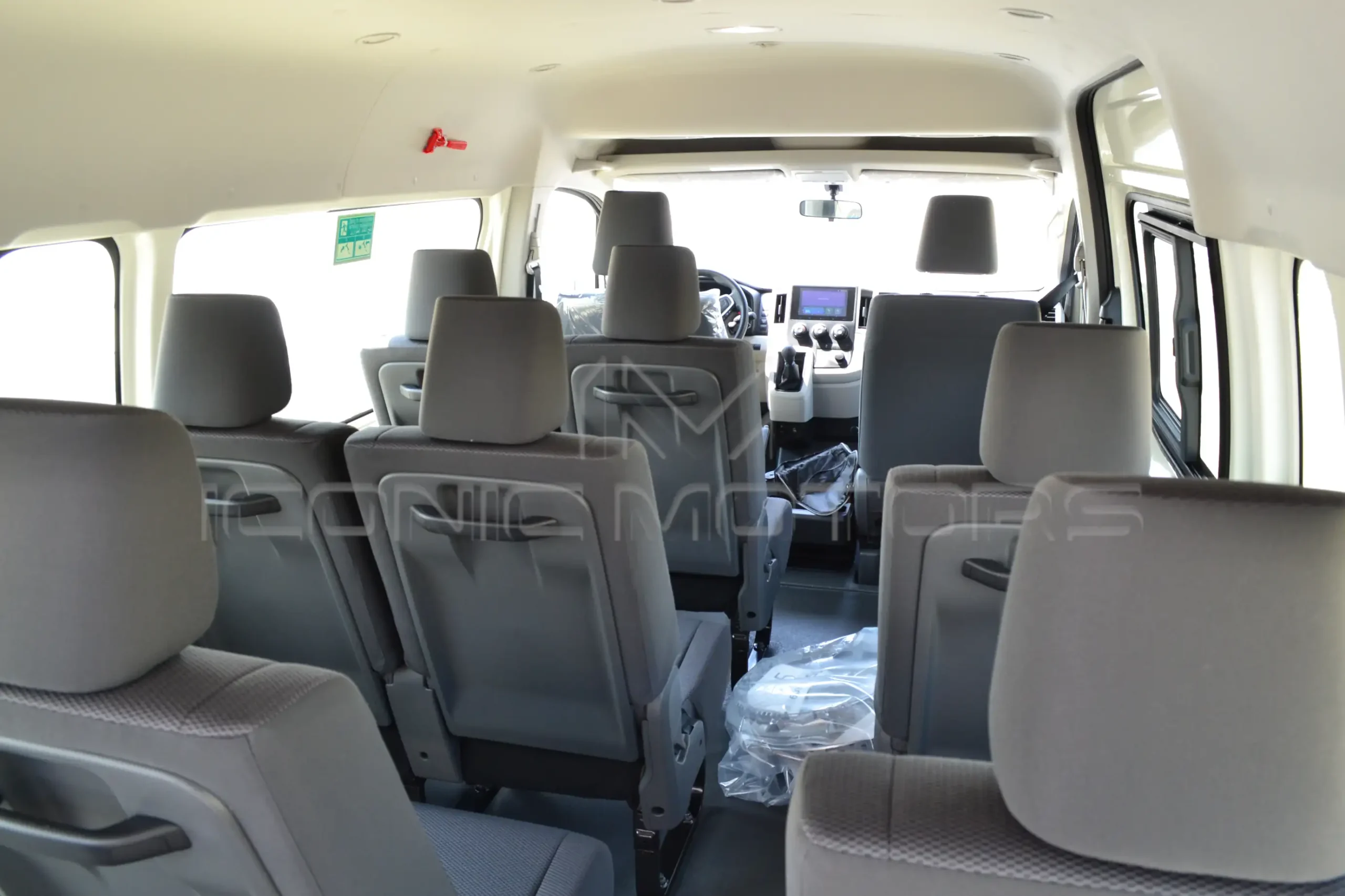 2025 TOYOTA HIACE 13ST HIGH ROOF 2.8L DIESEL,M/T