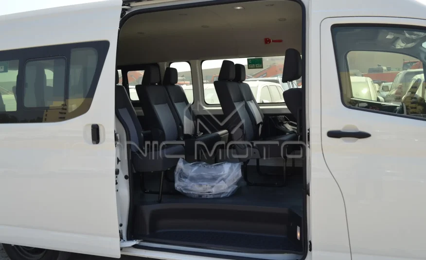 2025 TOYOTA HIACE 13ST HIGH ROOF 2.8L DIESEL,M/T – Iconic Motors Dubai