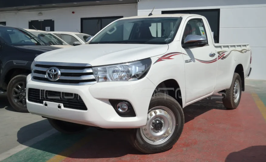 2025 Toyota Hilux 2.7L GLX Petrol M/T Single Cabin THXSC25