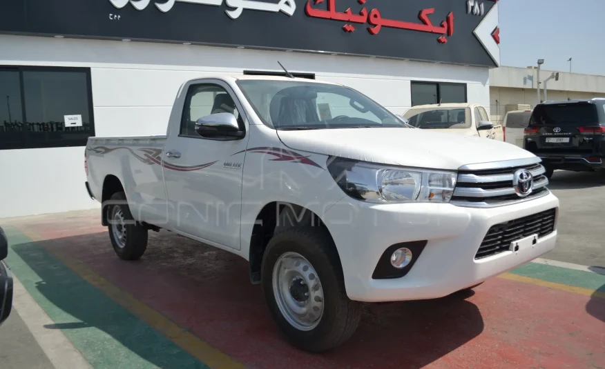 2025 Toyota Hilux 2.7L GLX Petrol M/T Single Cabin THXSC25